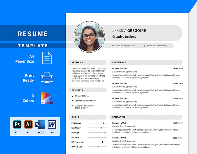 FREE CV / Resume Template